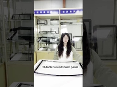 Panel táctil USB de 32 pulgadas con compatibilidad con varios dispositivos y tiempo de respuesta rápido