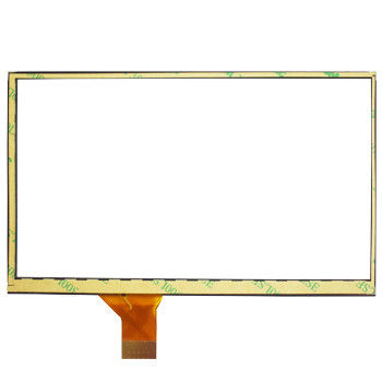 Panel de pantalla táctil PCAP industrial de 7 pulgadas personalizado con interfaz USB con estructura G + G