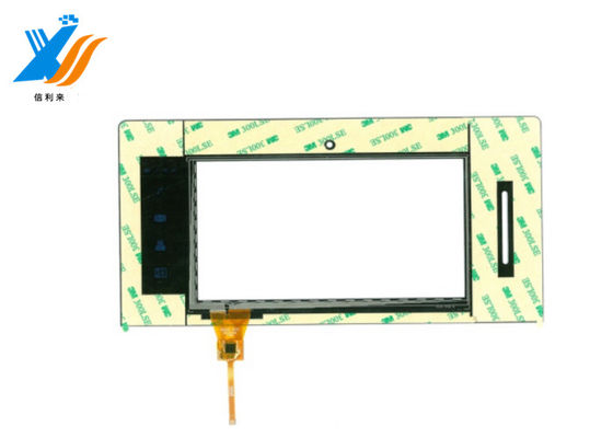 Panel táctil capacitivo proyectado de vidrio ITO de 7 pulgadas para varios dispositivos electrónicos