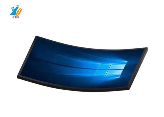 Panel táctil de vidrio de ventanas curvas de alta sensibilidad personalizado