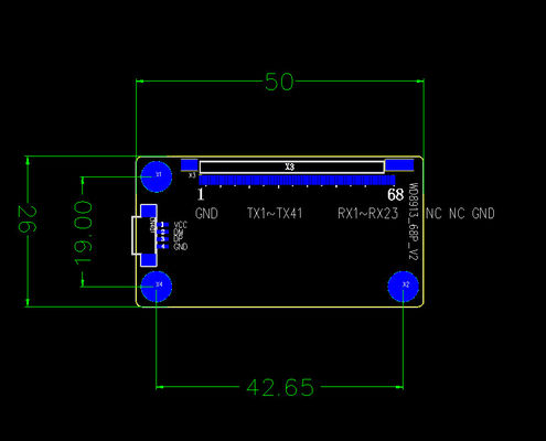ILITEK2511 Controladores de pantalla táctil con interfaz IIC
