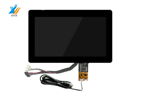 A prueba de polvo 10.1 pulgadas Panel de pantalla táctil LCD interactivo A prueba de agua con controlador LED