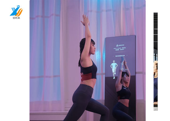 Venta de fábrica Panel de pantalla táctil capacitiva (PCAP) con pantalla táctil multi-tacto personalizable impermeable a aceite Smart Mirror Panel táctil para gimnasio y baño Smart Home Touch Screen Light Mirror