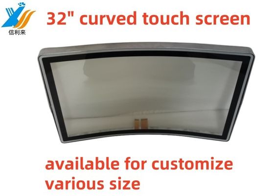 Personalizar 10 toque Curva de toque Panel de pantalla a prueba de agua a prueba de aceite Anti-UV AR AF AG lápiz táctil pantalla LCD Monitor para pantalla comercial máquinas de entretenimiento juegos jukeboxes