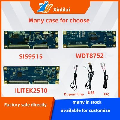 19 pulgadas Multi toque proyectado capacitivo (PCAP) GG GFF ITO panel de pantalla táctil impermeable a aceite lápiz táctil guante táctil pantalla de LCD LED Monitor personalizable para la educación médica industrial hogar inteligente