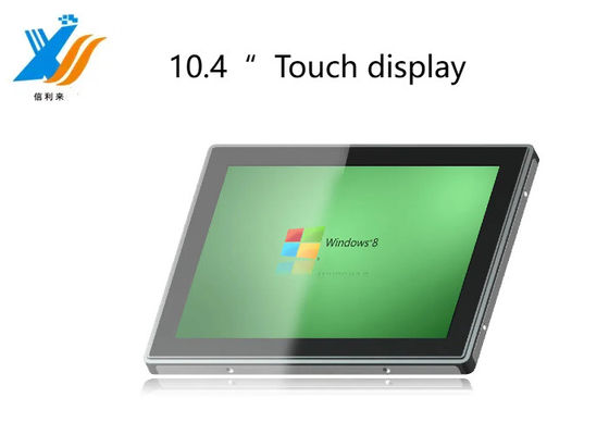 Display táctil industrial con pantalla táctil de 10,4 pulgadas personalizable