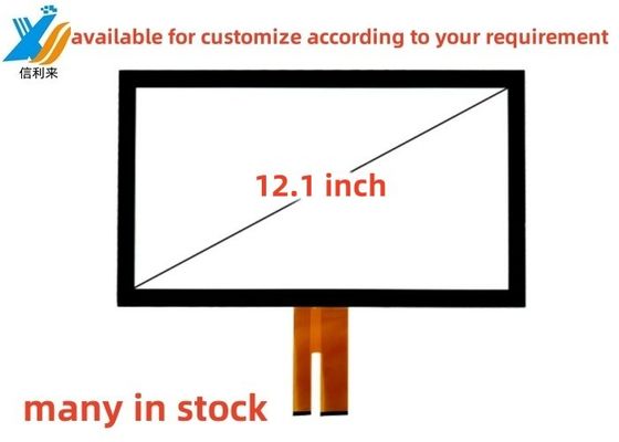 12.1 pulgadas Multi toque proyectado capacitivo (PCAP) GG GFF panel de pantalla táctil impermeable a aceite lápiz táctil personalizado LCD LED monitor de pantalla AR AG AF para tabletas PC educación médica industrial banca