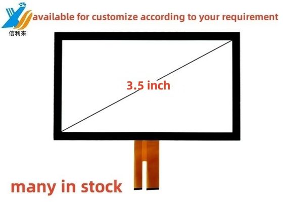 3.5 pulgadas panel de pantalla táctil PCAP personalizable con impermeable impermeable a aceite Anti-UV lápiz táctil guante táctil para tableta máquina de aprendizaje de juegos de PC