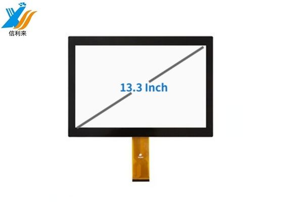 13.3 pulgadas capacitiva pantalla táctil en negro con alta sensibilidad para el hogar inteligente