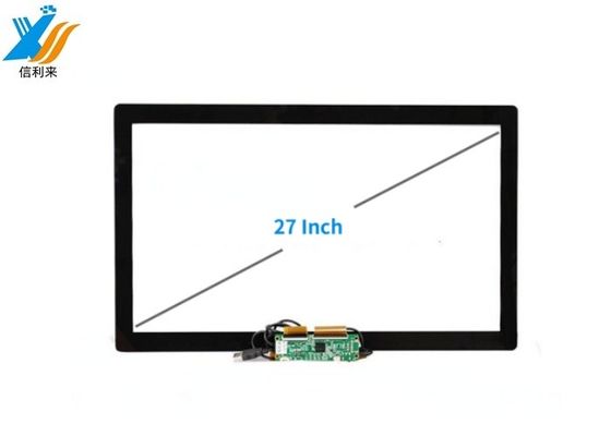 Panel táctil capacitivo de 27 pulgadas 16 9 con interfaz USB de 10 puntos
