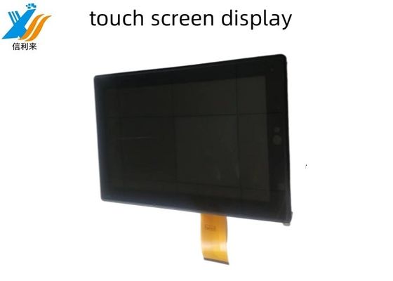 Panel de pantalla táctil LCD multi toque personalizado con tecnología AR / AG / AF anti-UV USB / VGA / HDMI para tableta industrial