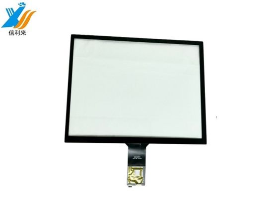 12Panel de pantalla táctil capacitiva de 1 pulgada con relación de área de visualización 16:9 para aplicaciones HMI