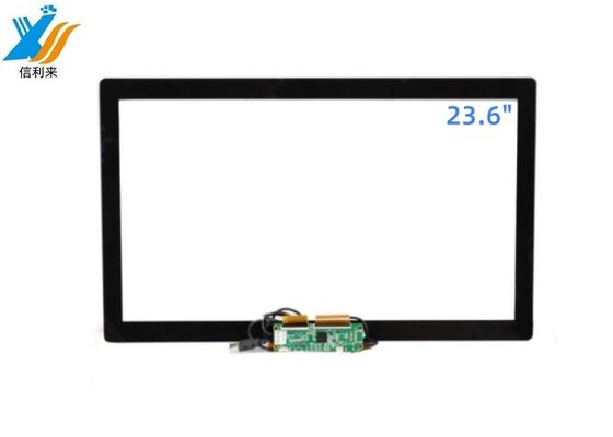 OEM USB Panel táctil capacitivo industrial para vidrio táctil capacitivo de 23,8 "