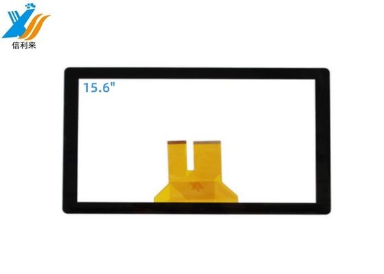 15Panel de pantalla táctil de vidrio ITO de película de.6 pulgadas con resolución 1024x600