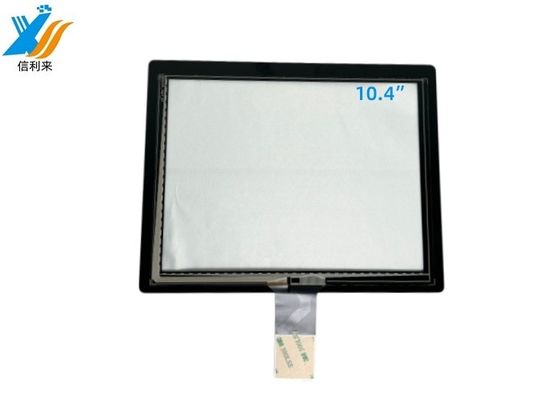 Black Industrial All In One PC PCAP Panel de pantalla táctil de 10.4 pulgadas Display con interfaz USB y IIC COF
