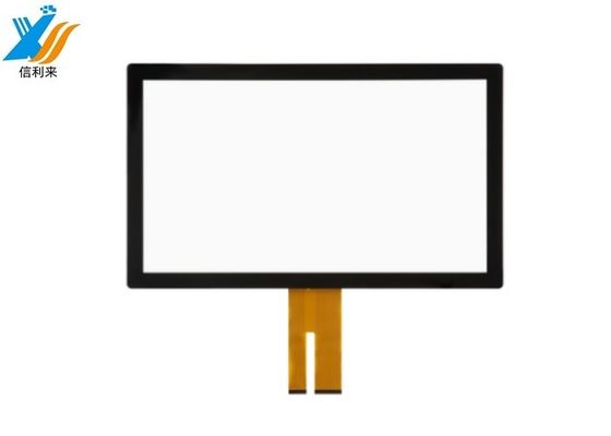 2.7mm espesor panel capacitivo pantalla táctil ITO vidrio negro