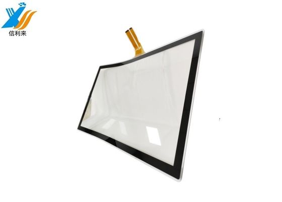 Tiempo de respuesta rápido y flexibilidad flexible Panel táctil curvo capacitivo con tecnología táctil