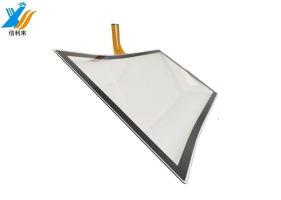 Tiempo de respuesta rápido y flexibilidad flexible Panel táctil curvo capacitivo con tecnología táctil