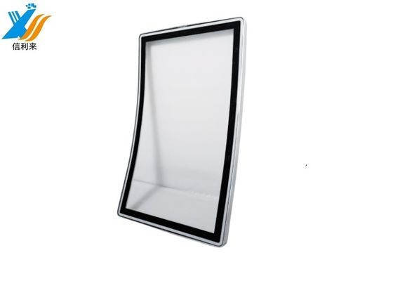 Panel táctil PCAP curvo personalizado de 43 pulgadas con estructura G+FF para equipos de juego