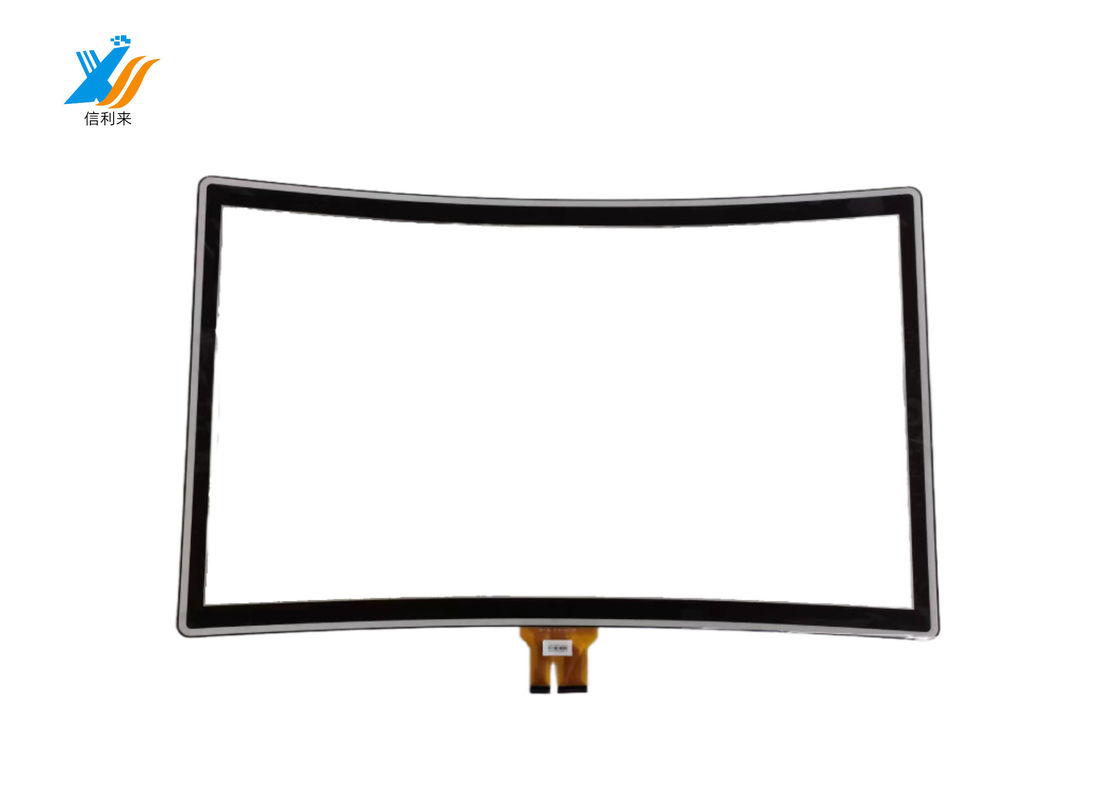 Panel curvado industrial todo en un PC con pantalla táctil plegable Tipo 1500R