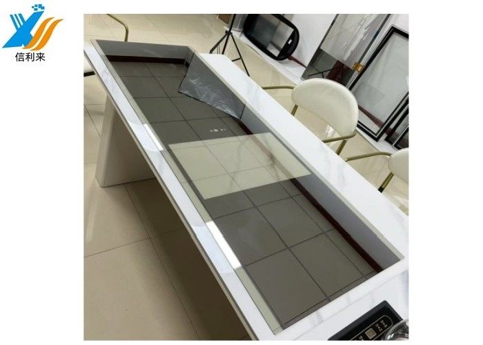 Smart Household Fitness Club Display comercial Personalizable proyectado resistente al agua capacitivo pantalla táctil Smart Mirror