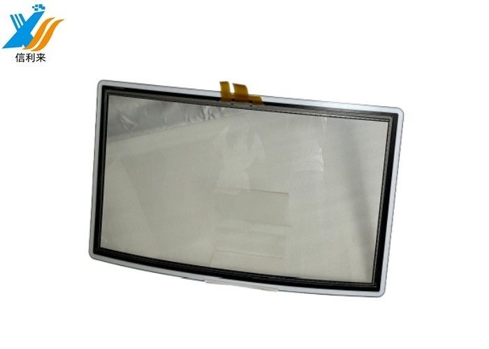 Panel de pantalla táctil curvada de 32 pulgadas pantalla táctil PCAP multi-tacto impermeable a la agua impermeable al aceite Anti-UV personalizables jukeboxes industriales comerciales médicos