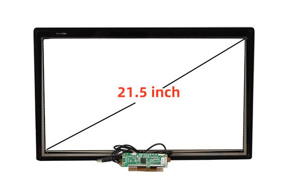 21.5 pulgadas Multi toque proyectado capacitivo (PCAP) GG GFF panel de pantalla táctil Anti-UV impermeable a la luz UV impermeable al aceite lápiz táctil pantalla LCD personalizada LED monitor para la venta de pantallas comerciales industriales