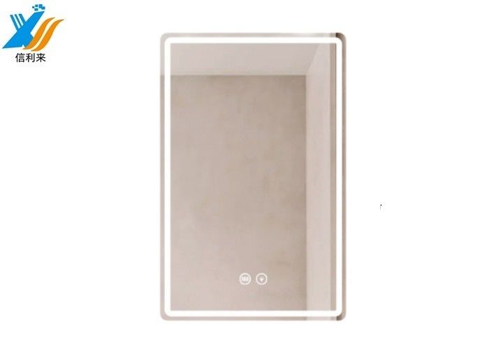 Tensión AC100-240V 37% Espejo Vidrio Espejo inteligente con ángulo de visión de 178/178 grados