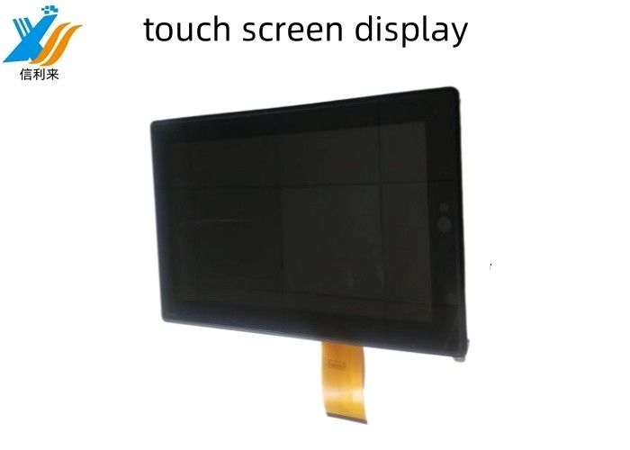 Panel de pantalla táctil LCD multi toque personalizado con tecnología AR / AG / AF anti-UV USB / VGA / HDMI para tableta industrial