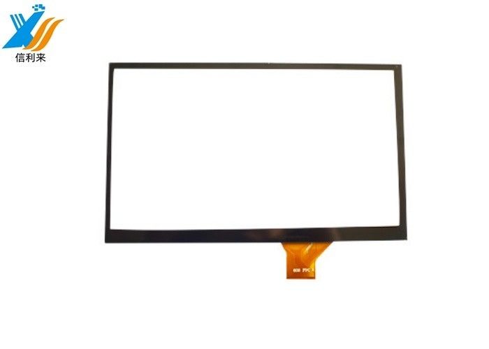 Panel de pantalla táctil PCAP industrial de 7 pulgadas personalizado con interfaz USB con estructura G + G