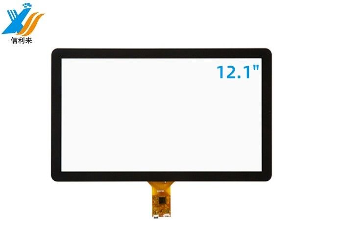 12.1 pulgadas proyectado capacitivo GG GFF panel de pantalla táctil impermeable a aceite Anti-UV AR AG AF personalizado para la educación industrial médica comercial