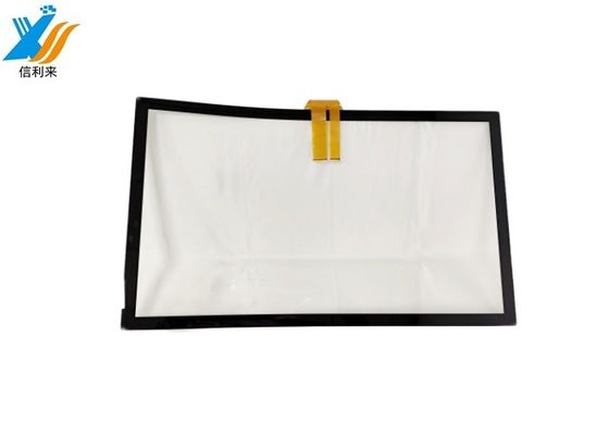 Un buen precio. Alta transparencia 90% pantalla táctil curvada para requisitos en blanco y negro en línea